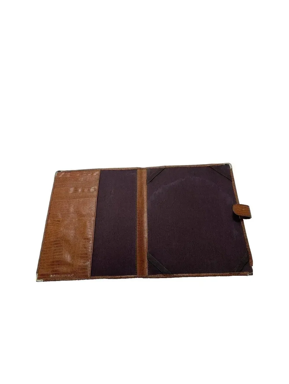 Banana Republic iPad Pleather Cover Case Business Card Holder Sleeve Protective